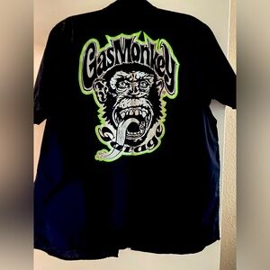 Men’s shirt with Gas Monkey emblem
